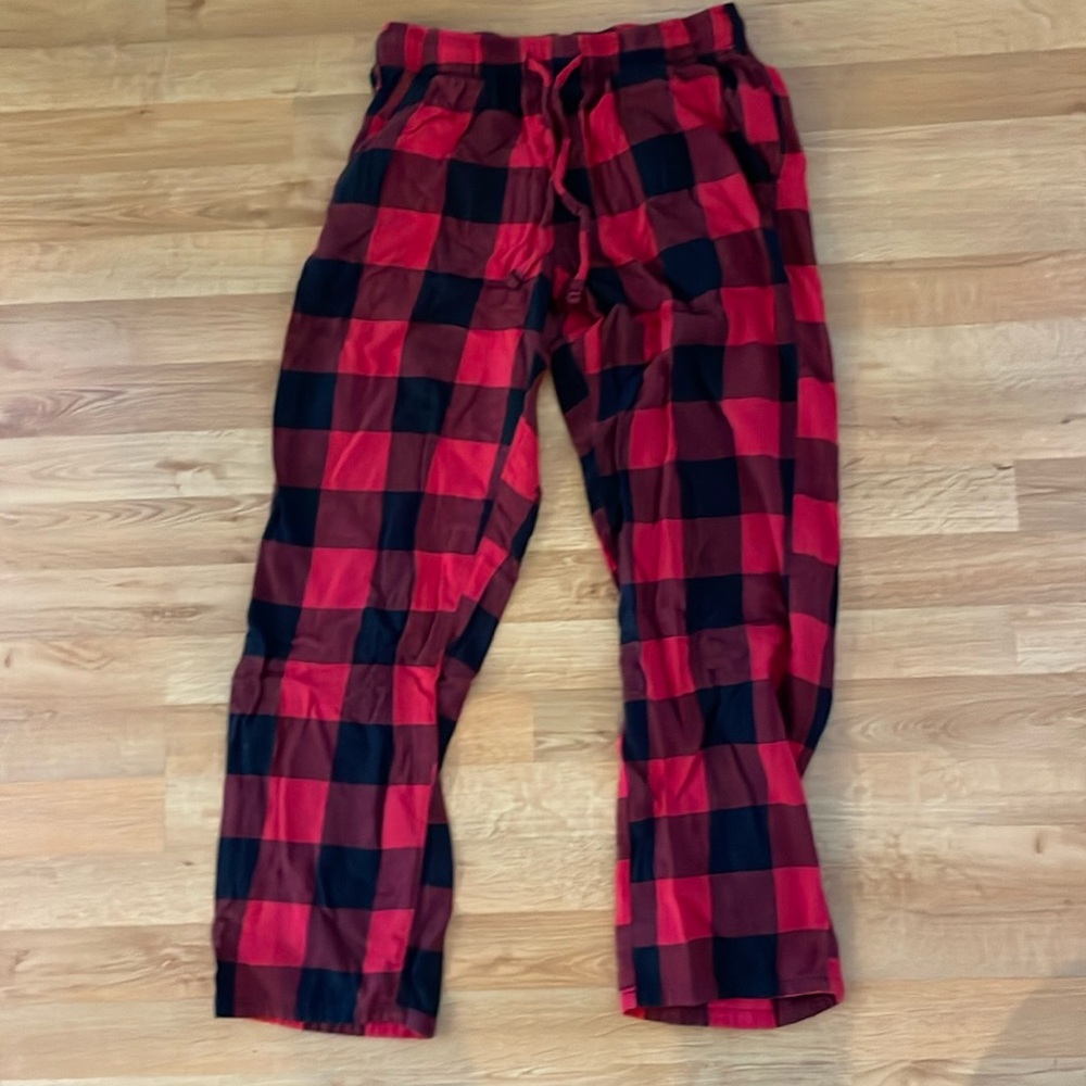 Buffalo plaid pajama Pants- size Small